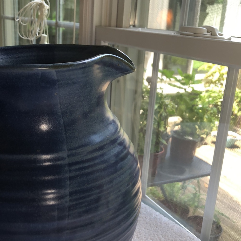 Vintage! Rob Gentry ( 2012) Signed pottery Pitcher ( rare piece) - Picture 3 of 7